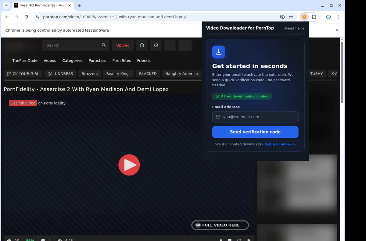 Porntop Video Downloader screenshot 5